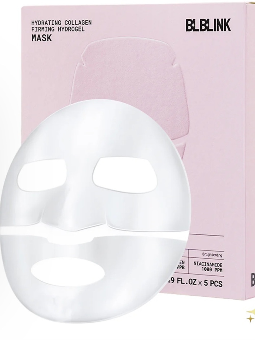 BLBLINK GLASS SKIN Overnight Deep Hydrating Collagen Anti-Wrinkle Box of 5 $53